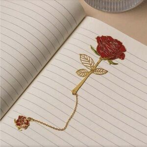 NEW Rose Bookmark